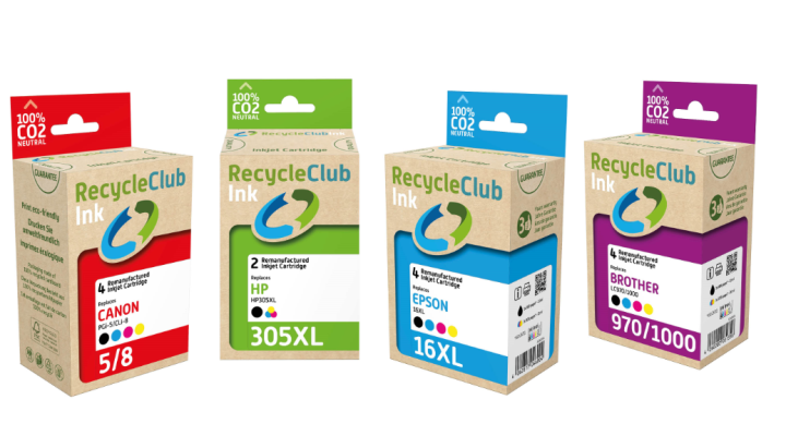 RecycleClub verpakkingen
